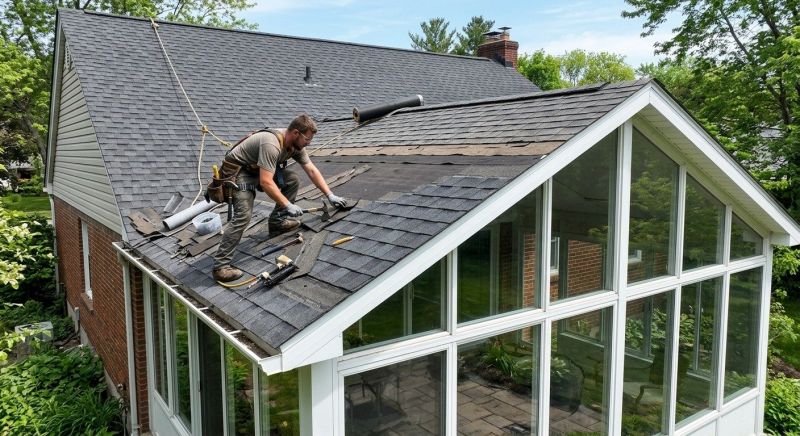 Damaged Roof Replacement