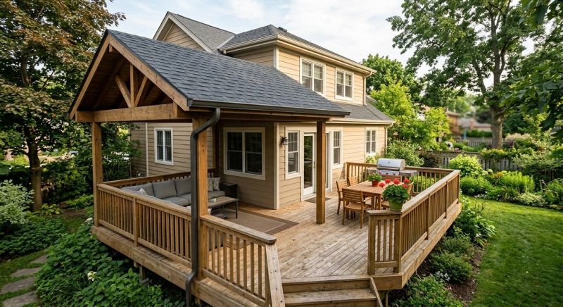 Deck Roof Construction