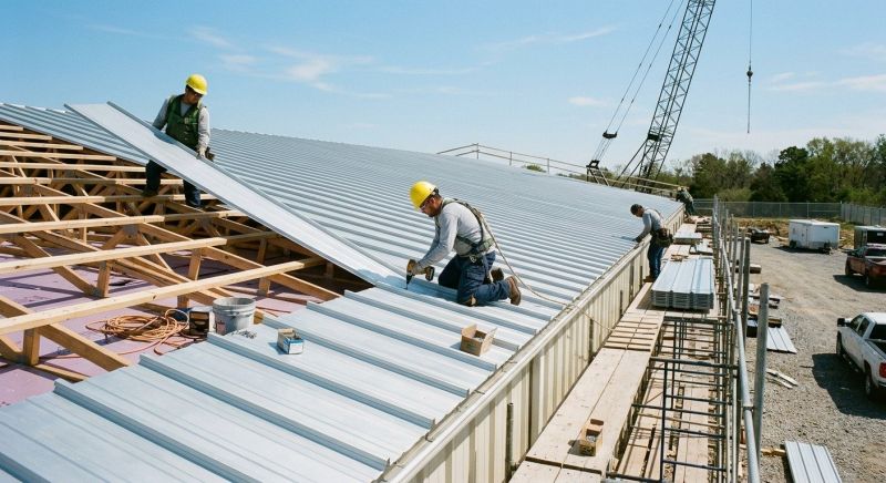 Aluminum Roof Installation in Sumner County, TN