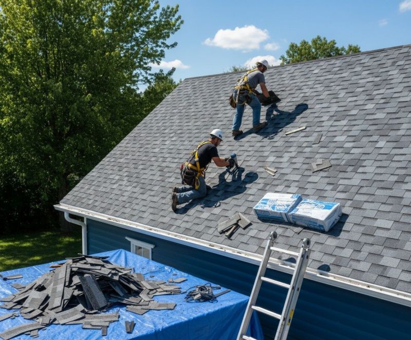 Asphalt Roof Replacement in Brentwood, TN