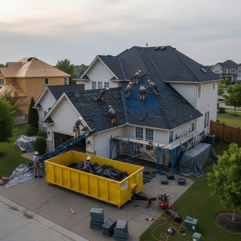 Asphalt Roof Replacement in Old Hickory, TN