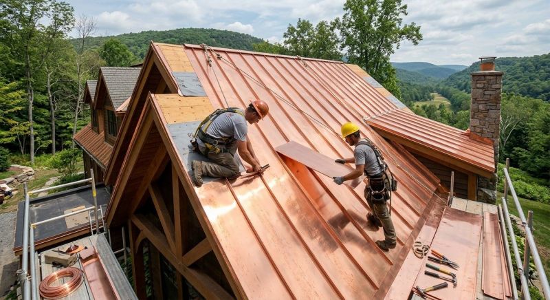 Copper Roof Installation in Sumner County, TN
