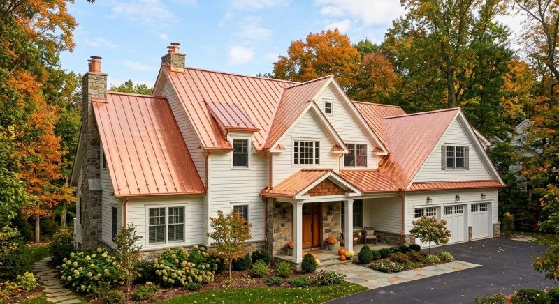 Copper Roof Replacement in Sumner County, TN