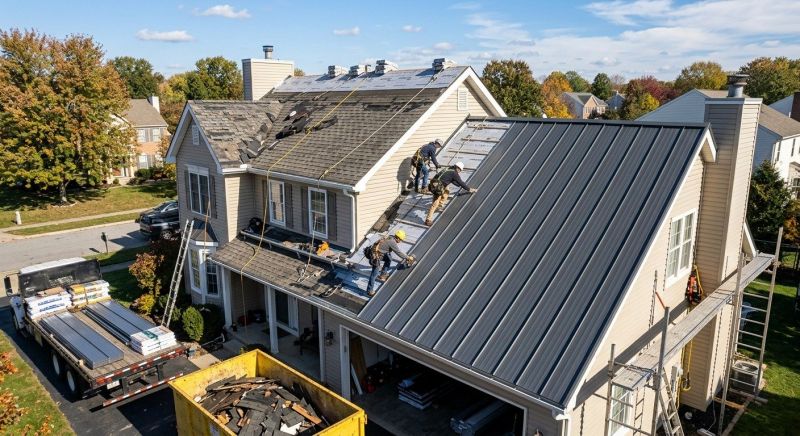 Copper Roof Replacement in Sumner County, TN