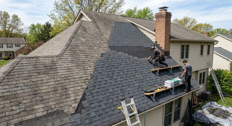 Damaged Roof Replacement in Bethpage, TN