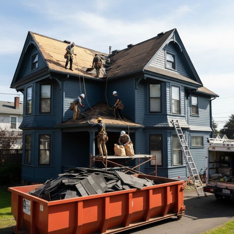 Damaged Roof Replacement in Goodlettsville, TN