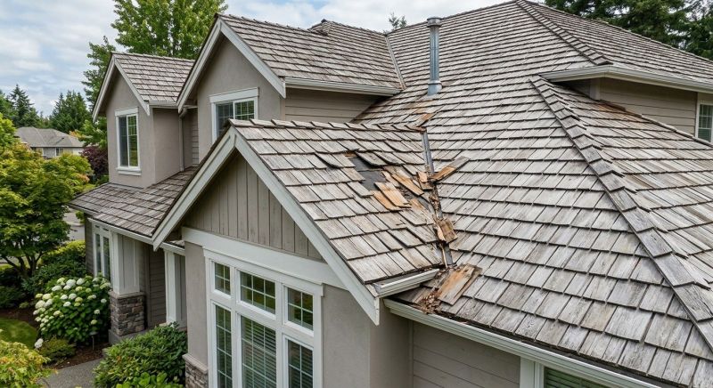 Damaged Roof Replacement in Hermitage, TN