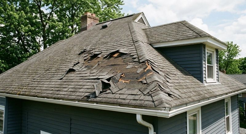 Damaged Roof Replacement in Nashville, TN