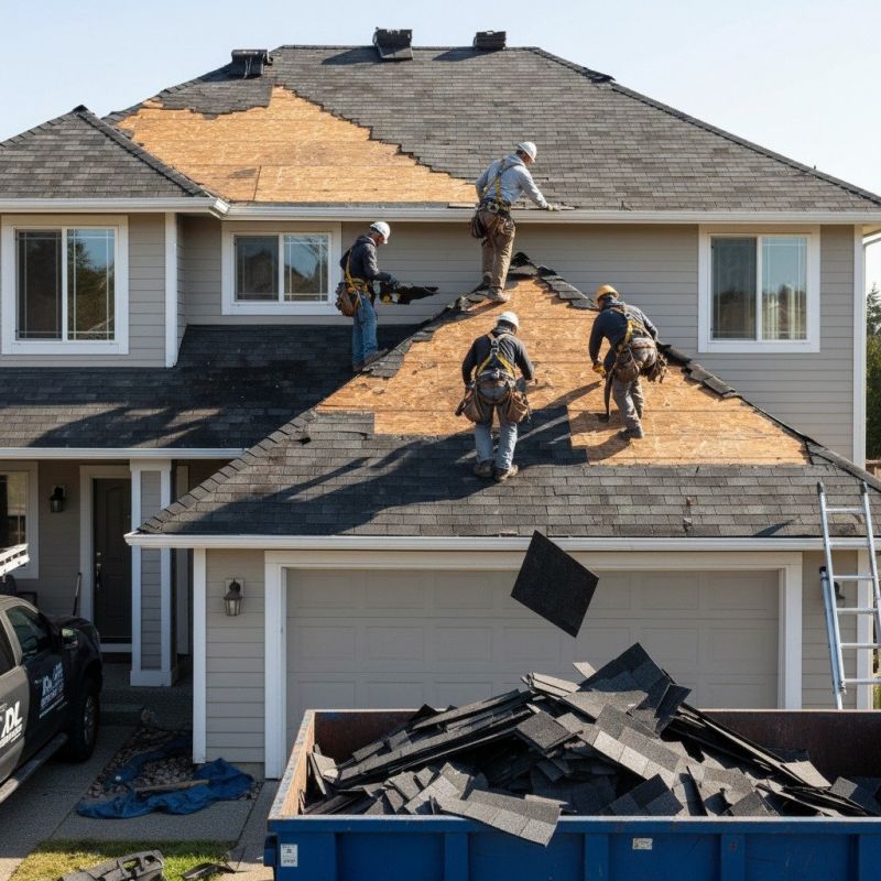 Leaky Roof Replacement in Sumner County, TN