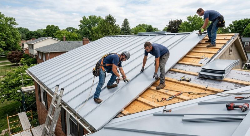 Metal Roof Installation in Goodlettsville, TN