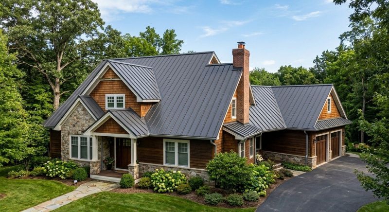 Metal Roof Replacement in Hermitage, TN
