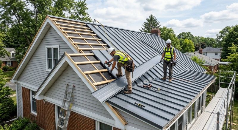 Sheet Roofing Installation in Portland, TN