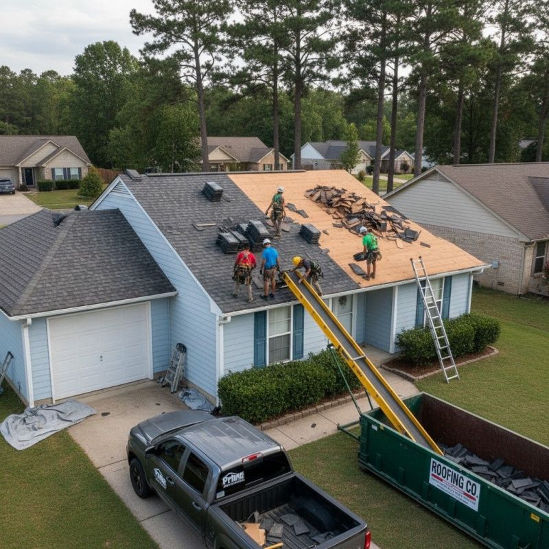 Shingle Roof Replacement in Hermitage, TN