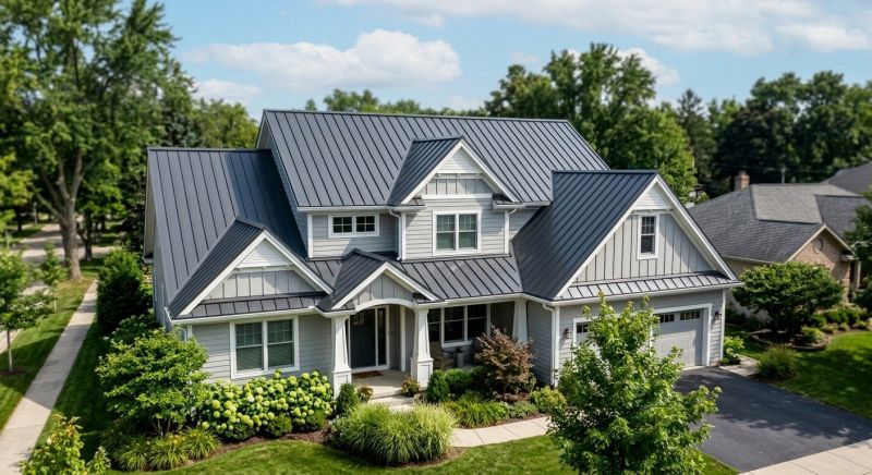 Steel Roof Replacement in Sumner County, TN