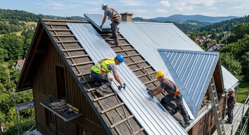 Tin Roof Installation in Castalian Springs, TN